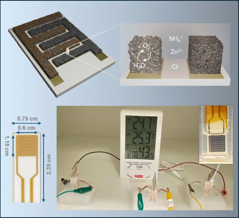 Power at the micrometer scale: A battery built for the smallest machines