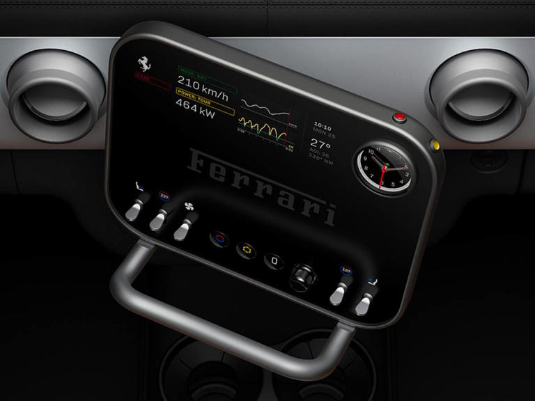 Ferrari Luce, la prima elettrica di Maranello vista da dentro