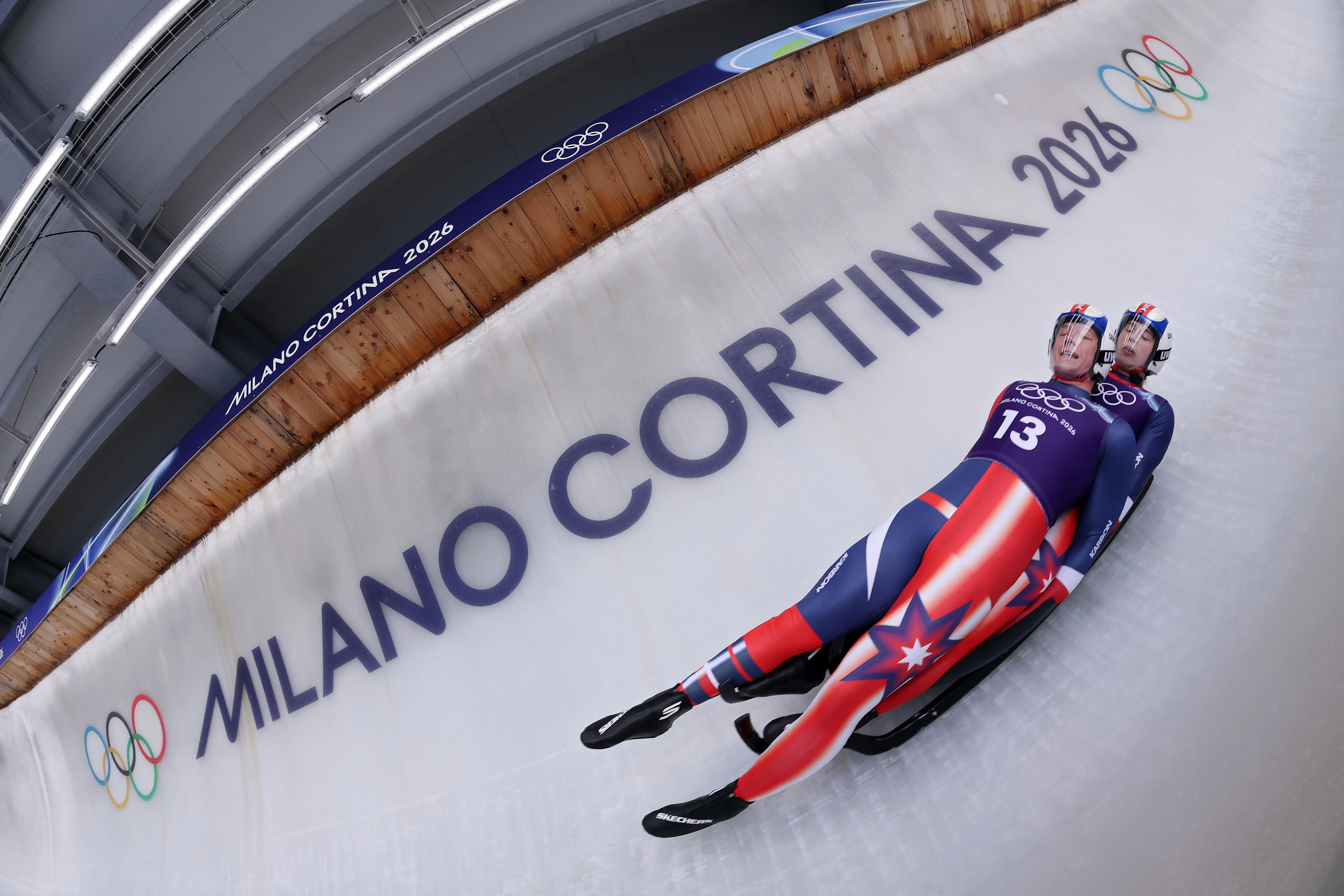 Brookfield's Marcus Mueller nearly pulls Olympic luge upset, takes 6th