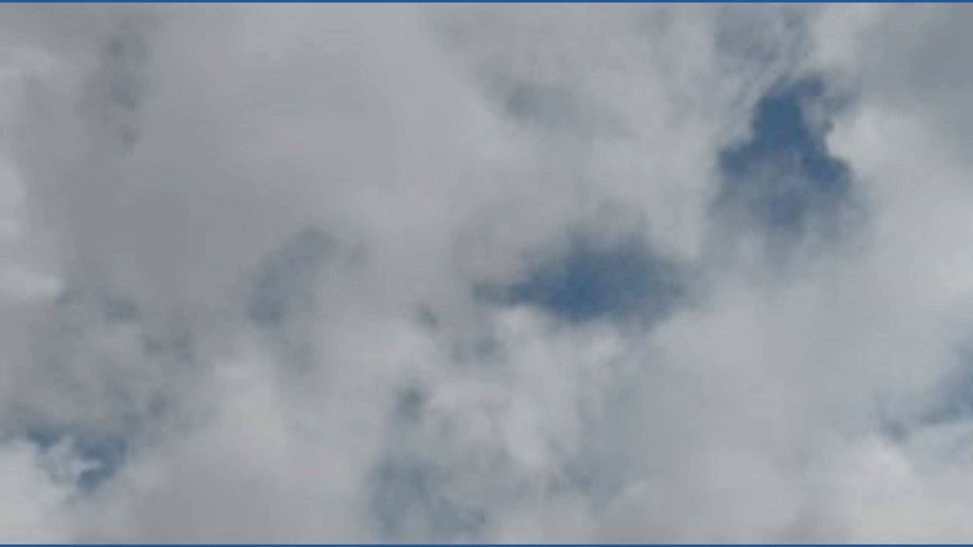 Clouds pass over downtown Portland: A moment of zen