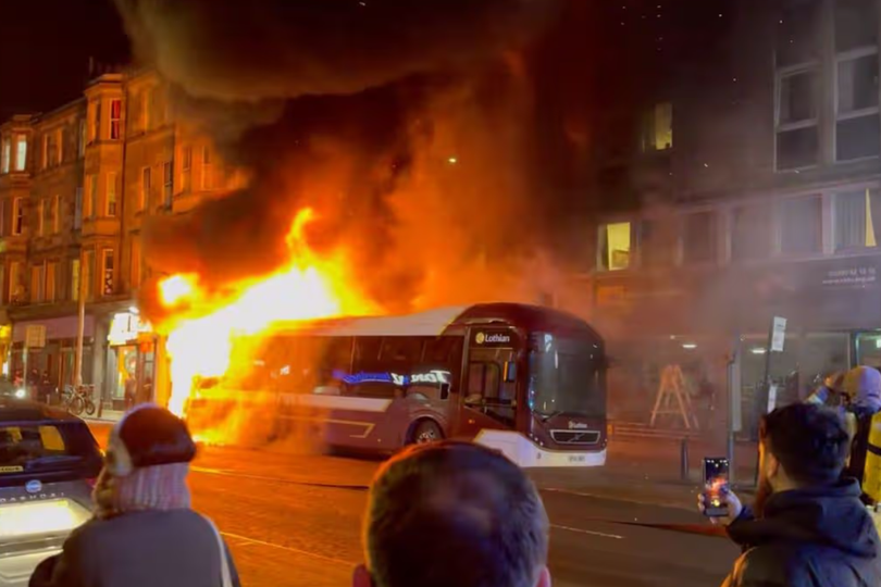 Huge Edinburgh bus fire to be probed by Lothian Buses