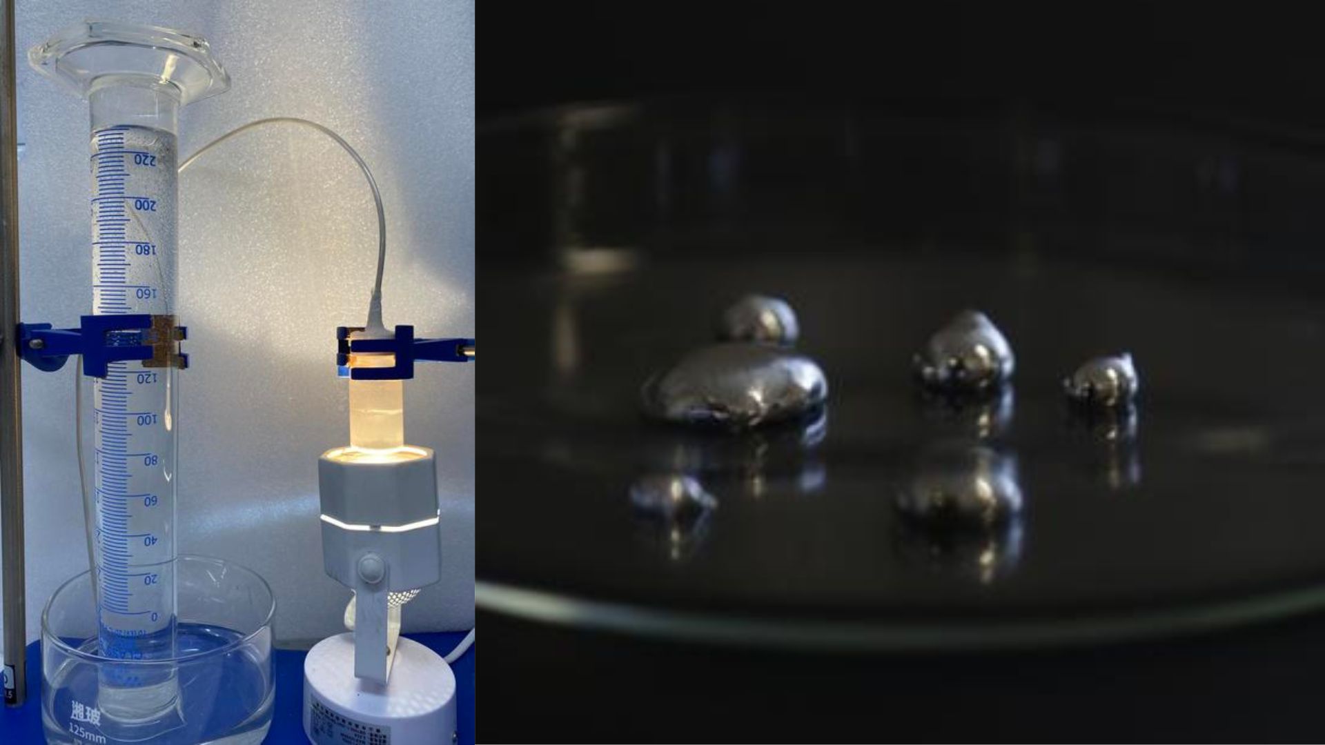 Sunlight-powered liquid gallium process produces clean hydrogen from ...