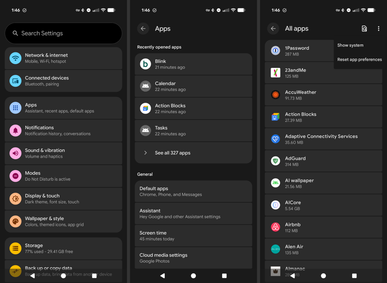 All the places hidden apps show up on Android