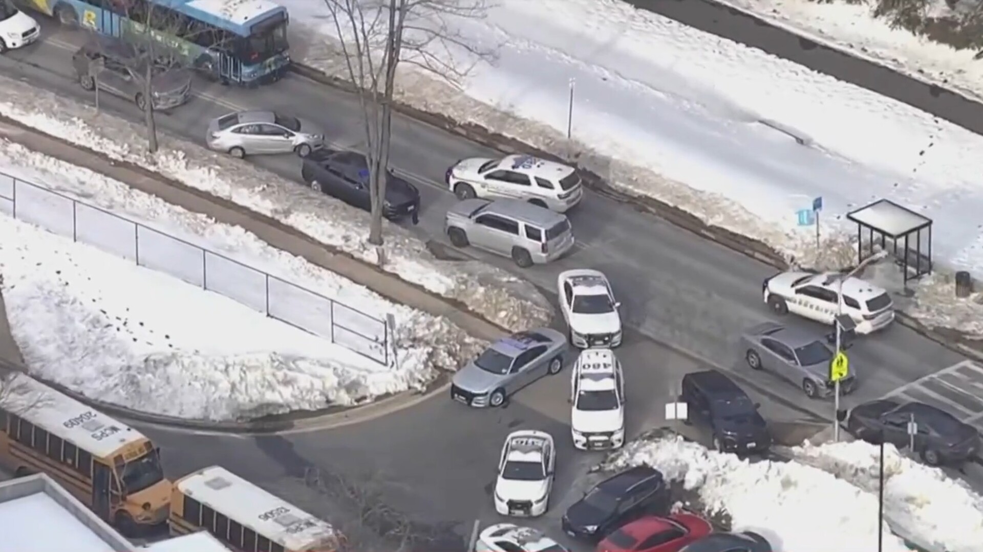 US high school placed in lockdown after student reportedly shot on campus