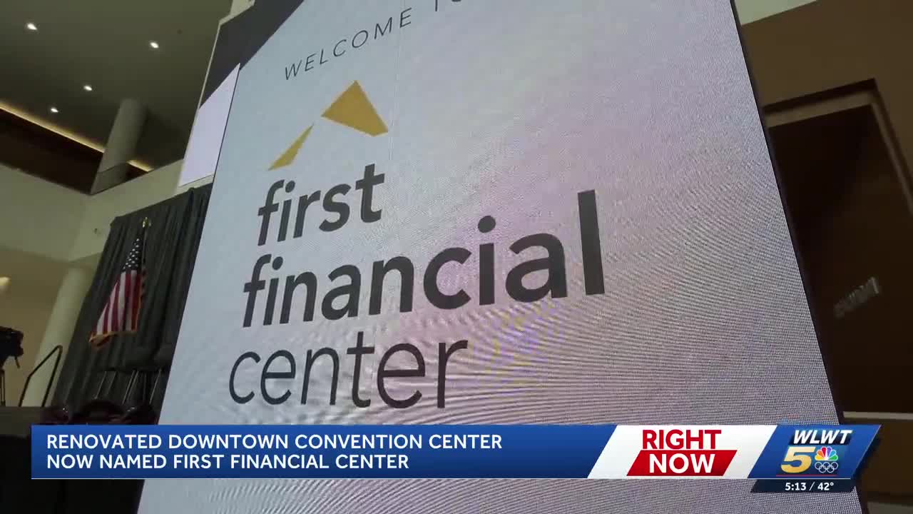 Newly renovated Cincinnati convention center to be known as First ...