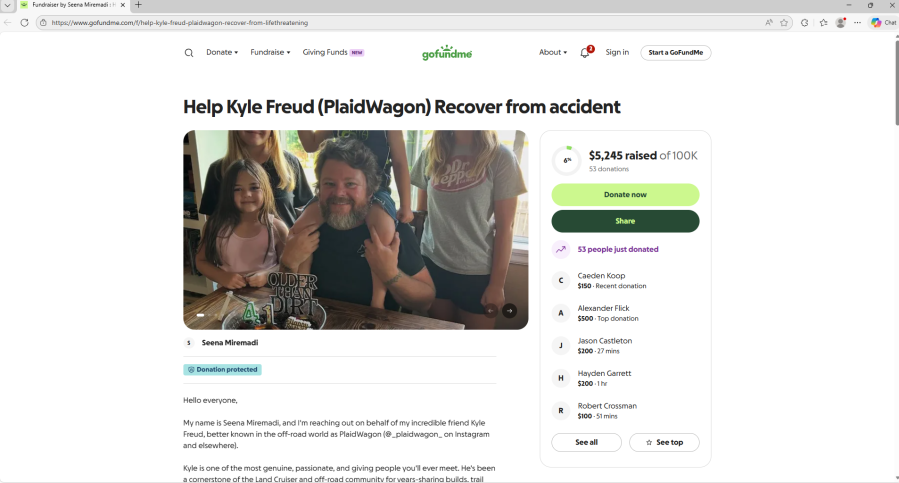 GoFundMe set up for driver who struck horse on I-70