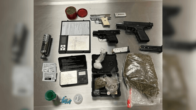 Sheriff: Two arrested on drug, gun charges after search