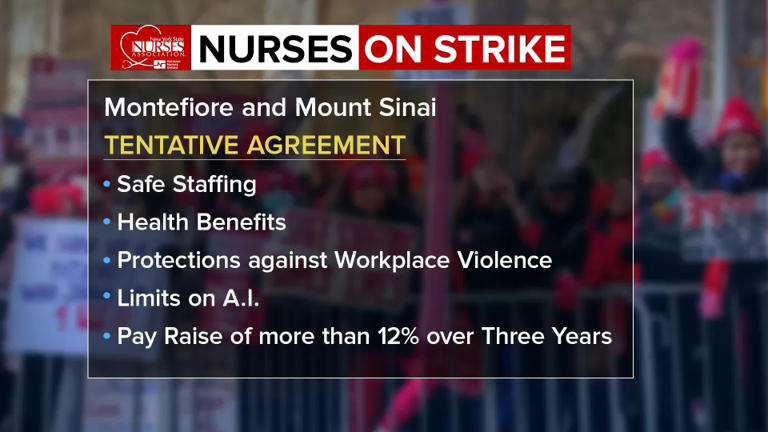 Nurses at Montefiore, Mount Sinai Hospital Systems reach tentative ...