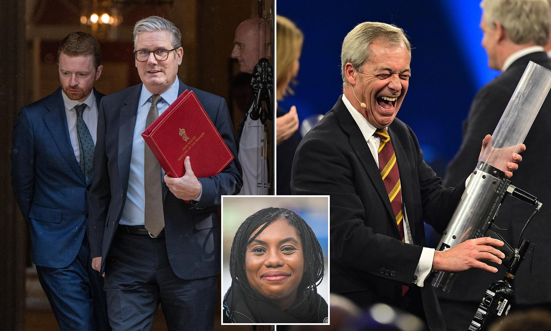 Farage puts Reform on a 'general election war footing' amid Labour chaos