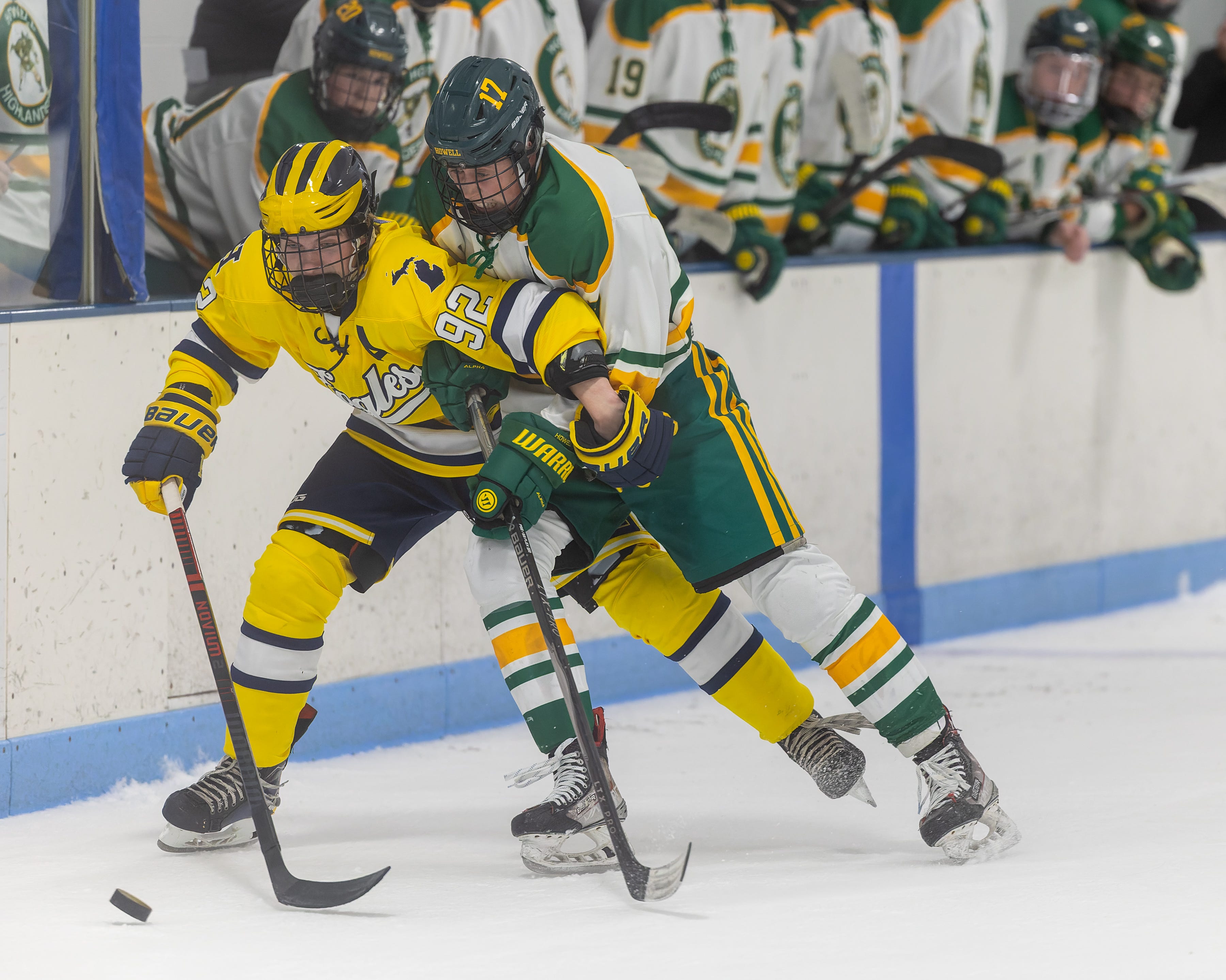 See the road to USA Hockey Arena for Livingston County teams