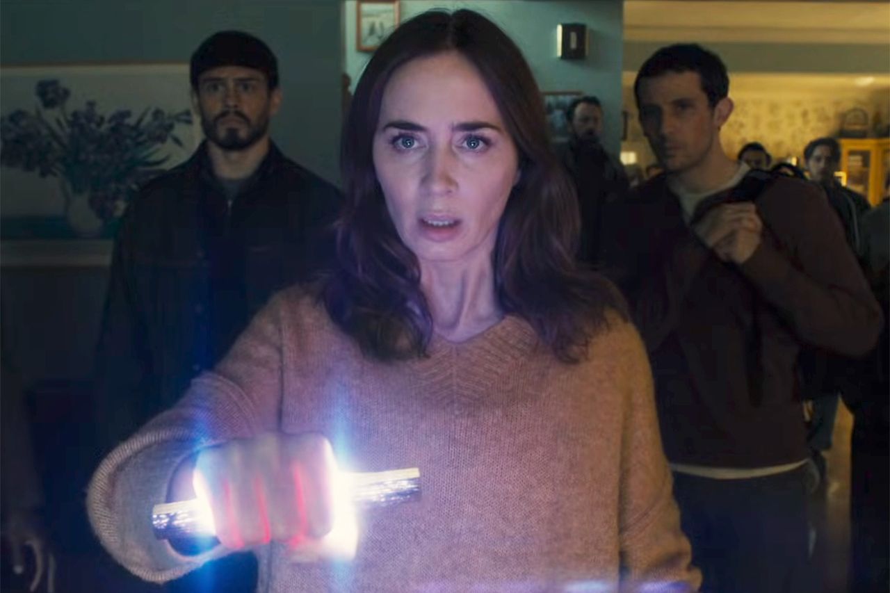 Emily Blunt and Josh O'Connor in Disclosure Day