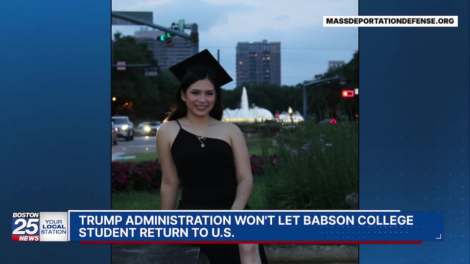 Trump administration refuses to let Babson College student return to ...