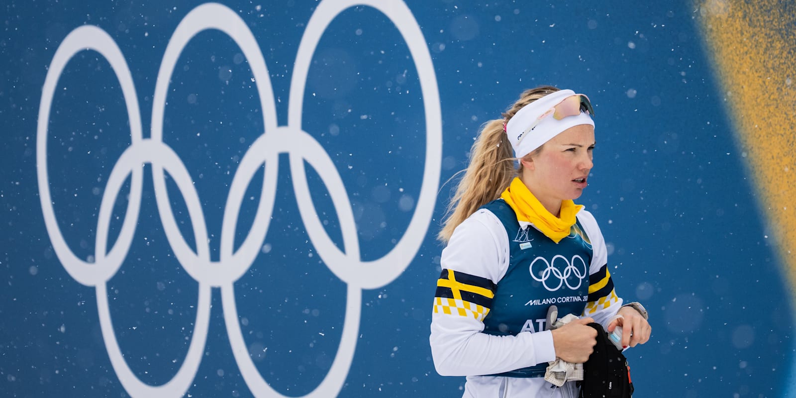 Emma Ribom petas i sprinten: 