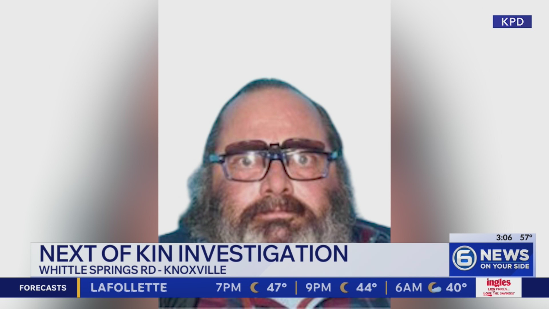 Knoxville police search for family of man who died in January