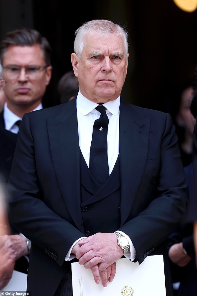 King expresses his 'profound concern' over allegations about Andrew