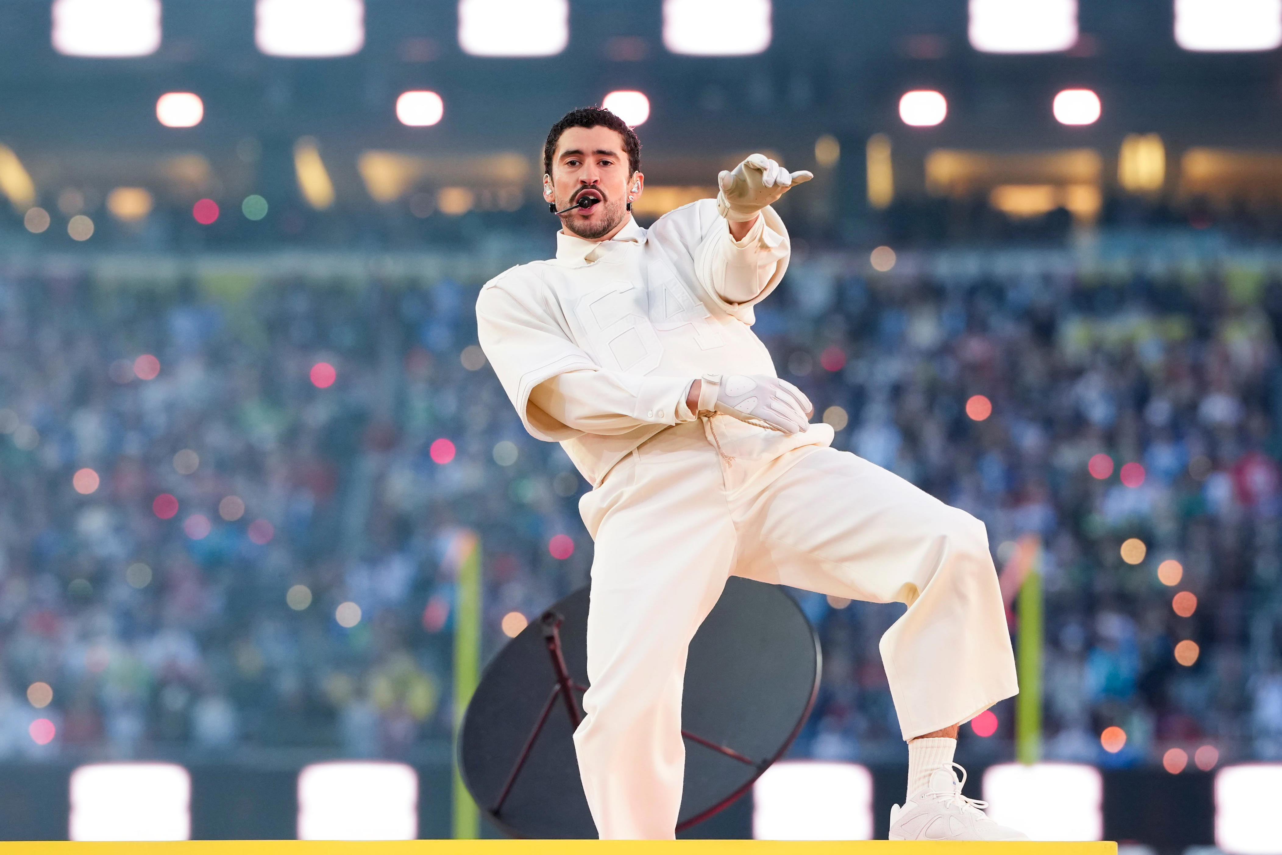 I was in the stands for Bad Bunny's Super Bowl halftime show. Here's ...