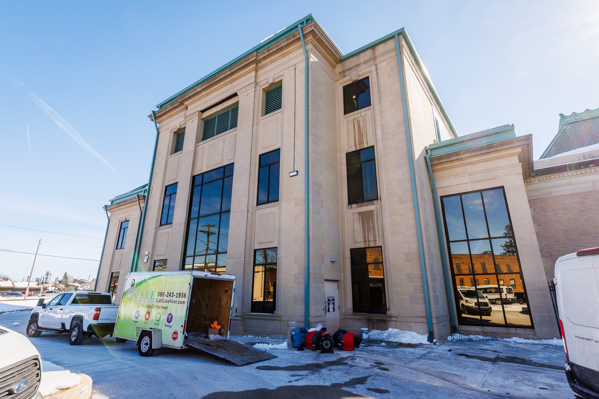 Hanover's Guthrie library closed after flooding from broken pipe