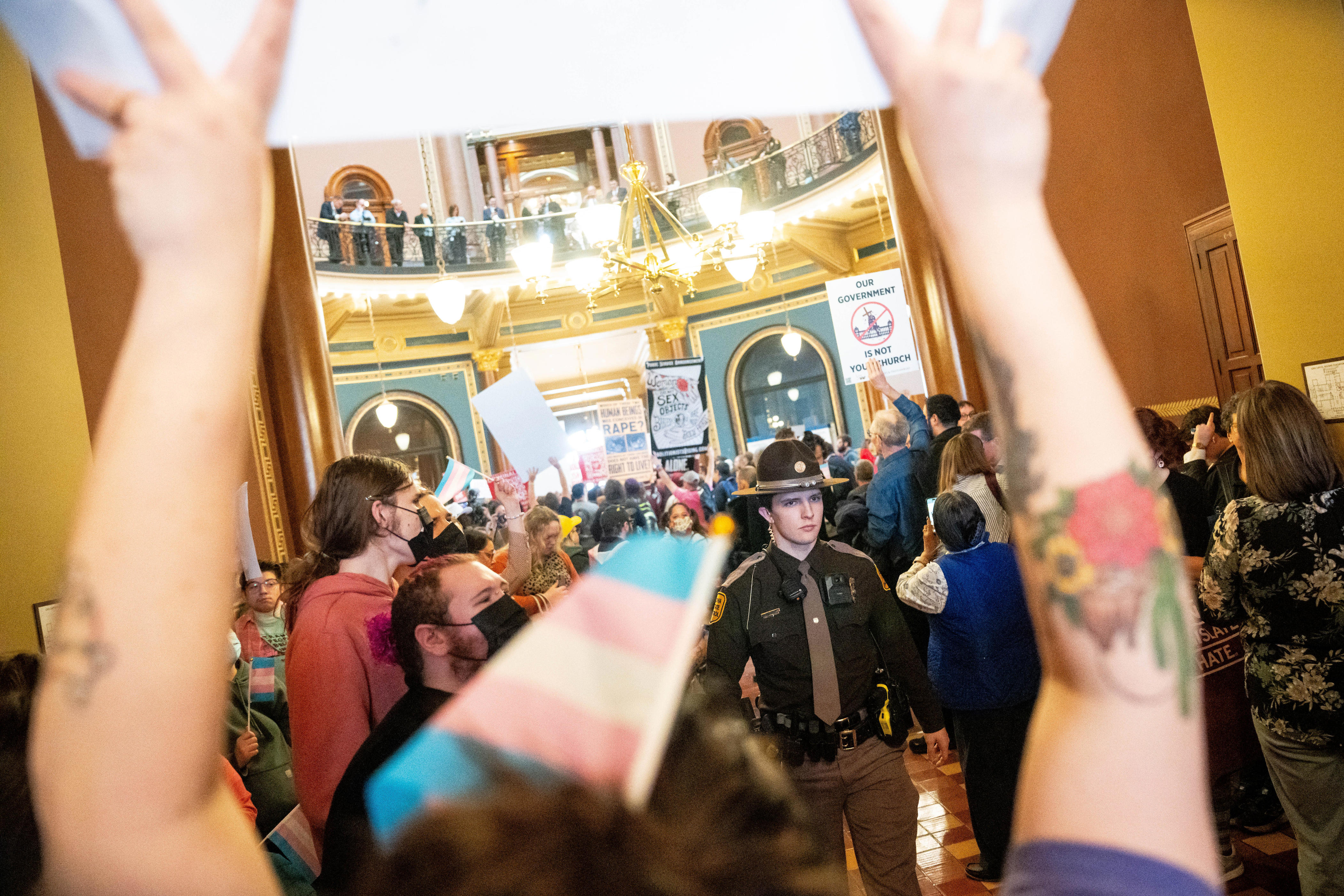 Iowa Senate passes bill barring local trans civil rights protections