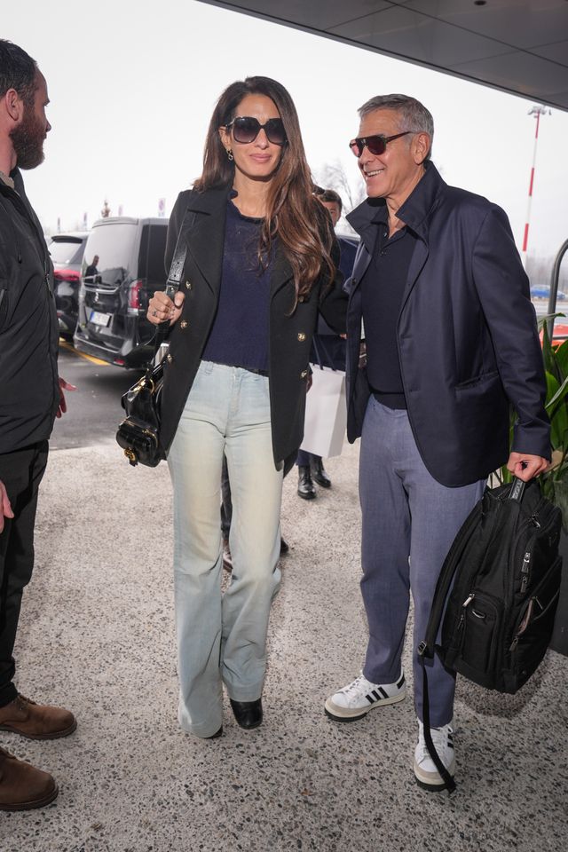 George and Amal Clooney's coordinated outfits are a masterclass in ...