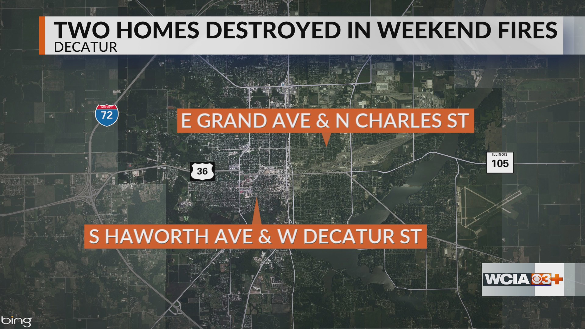 Two houses damaged by fire in Decatur; occupants displaced