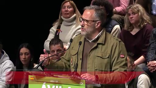 Vox presenta a su candidato en Castilla y León, Carlos Pollán: "Los ...