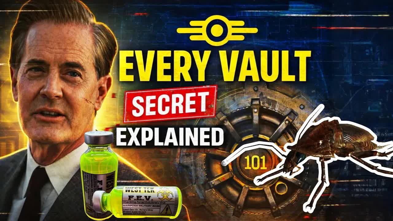 All secrets hidden in every vault in Fallout finally exposed