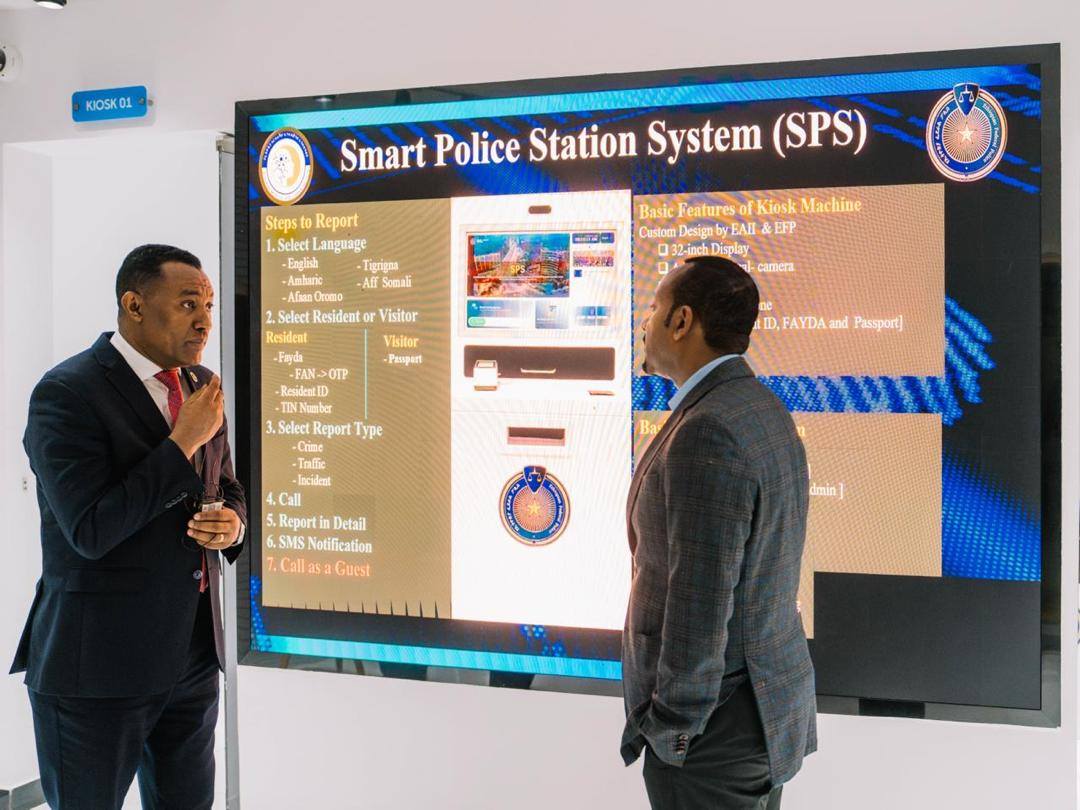 PM Abiy launches Ethiopia's first unmanned smart police service