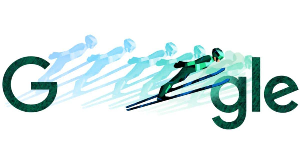 Ski jumping 2026: Google Doodle shows how athletes fly instead of fall