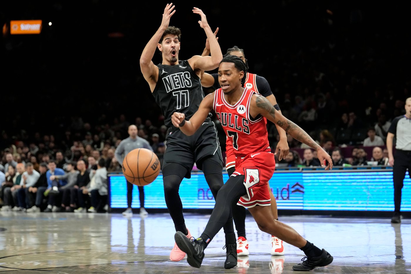 Nic Claxton's 28 points power Nets past Bulls 123-113