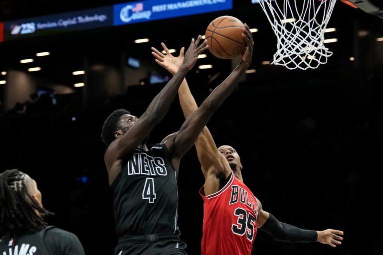 Nic Claxton's 28 points power Nets past Bulls 123-113