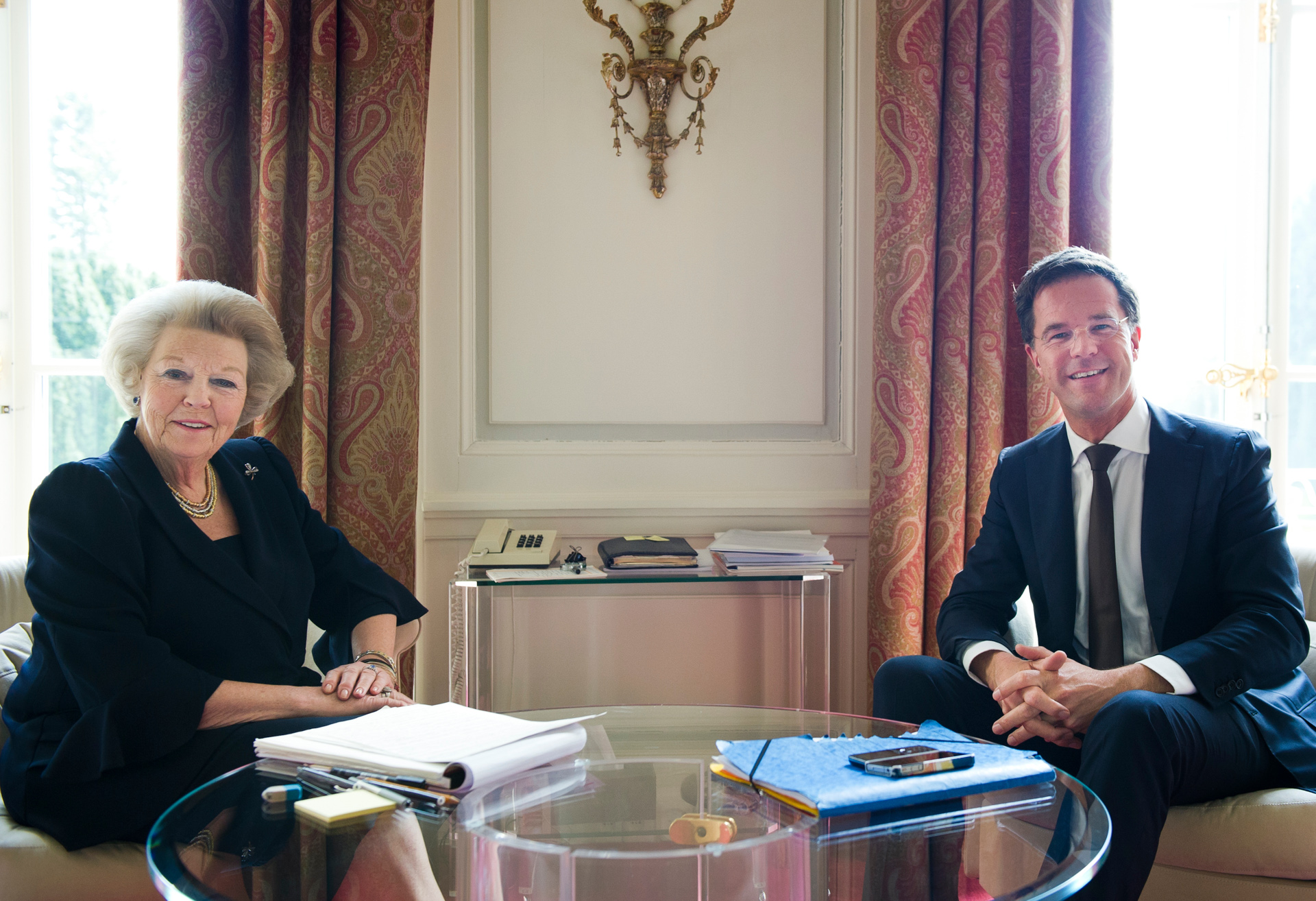 Mark Rutte emotioneel: 