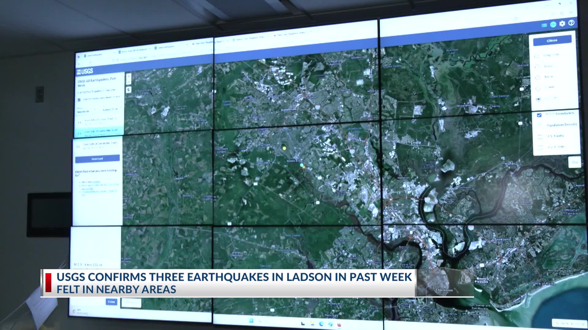 USGS confirms three earthquakes in Ladson in past week