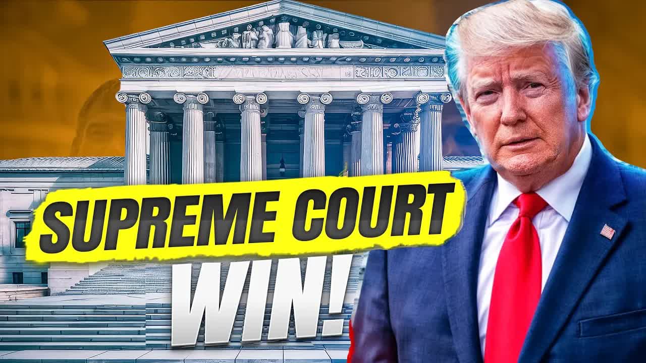 Breaking: President Trump secures huge Supreme Court win!