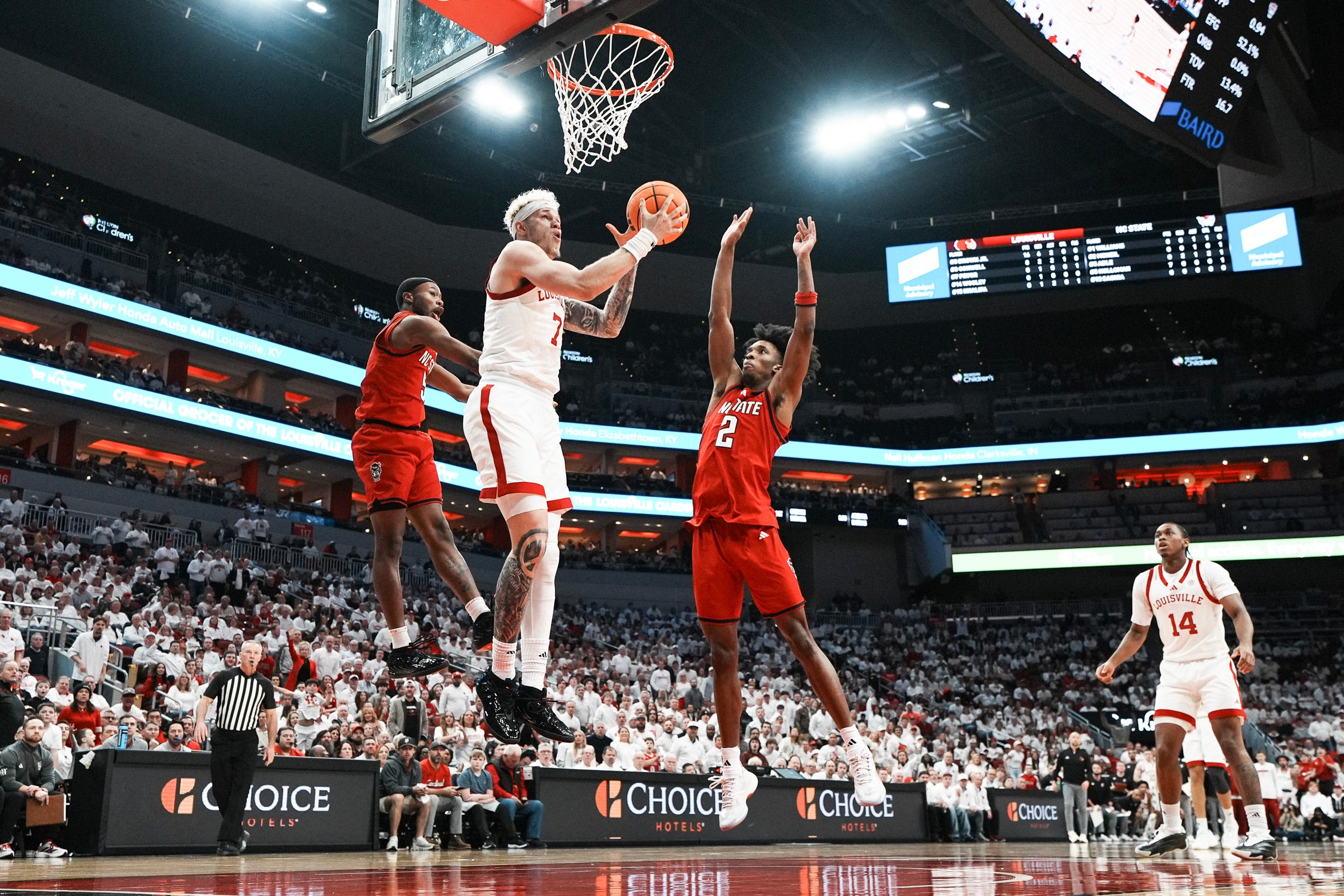 Louisville vs NC State score today, UofL basketball game highlights