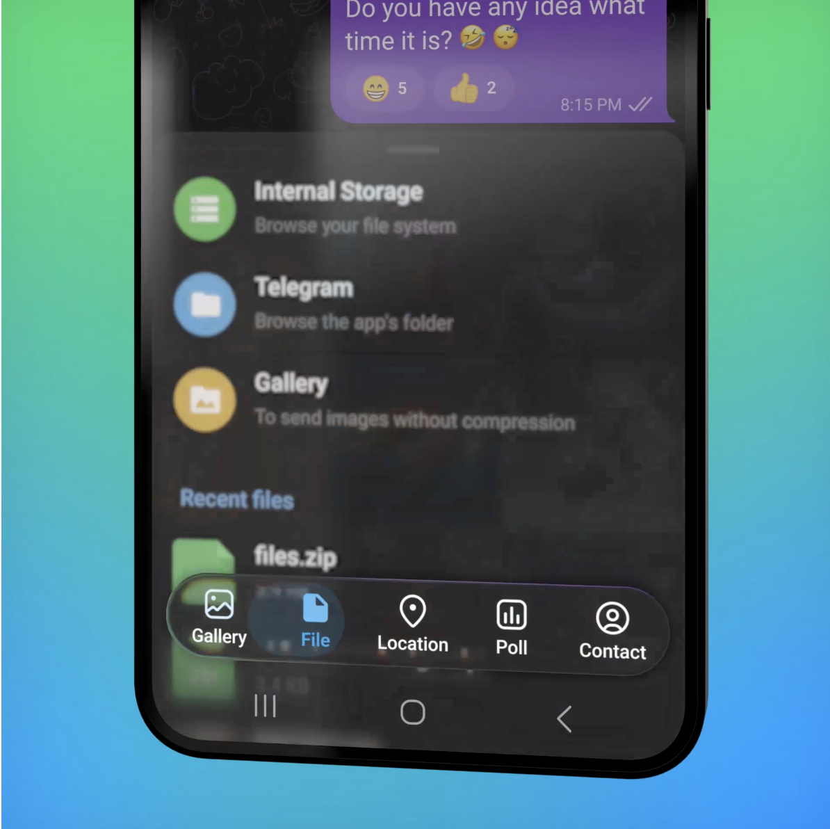 Telegram rolls out new update brings Liquid glass design, adds new tool