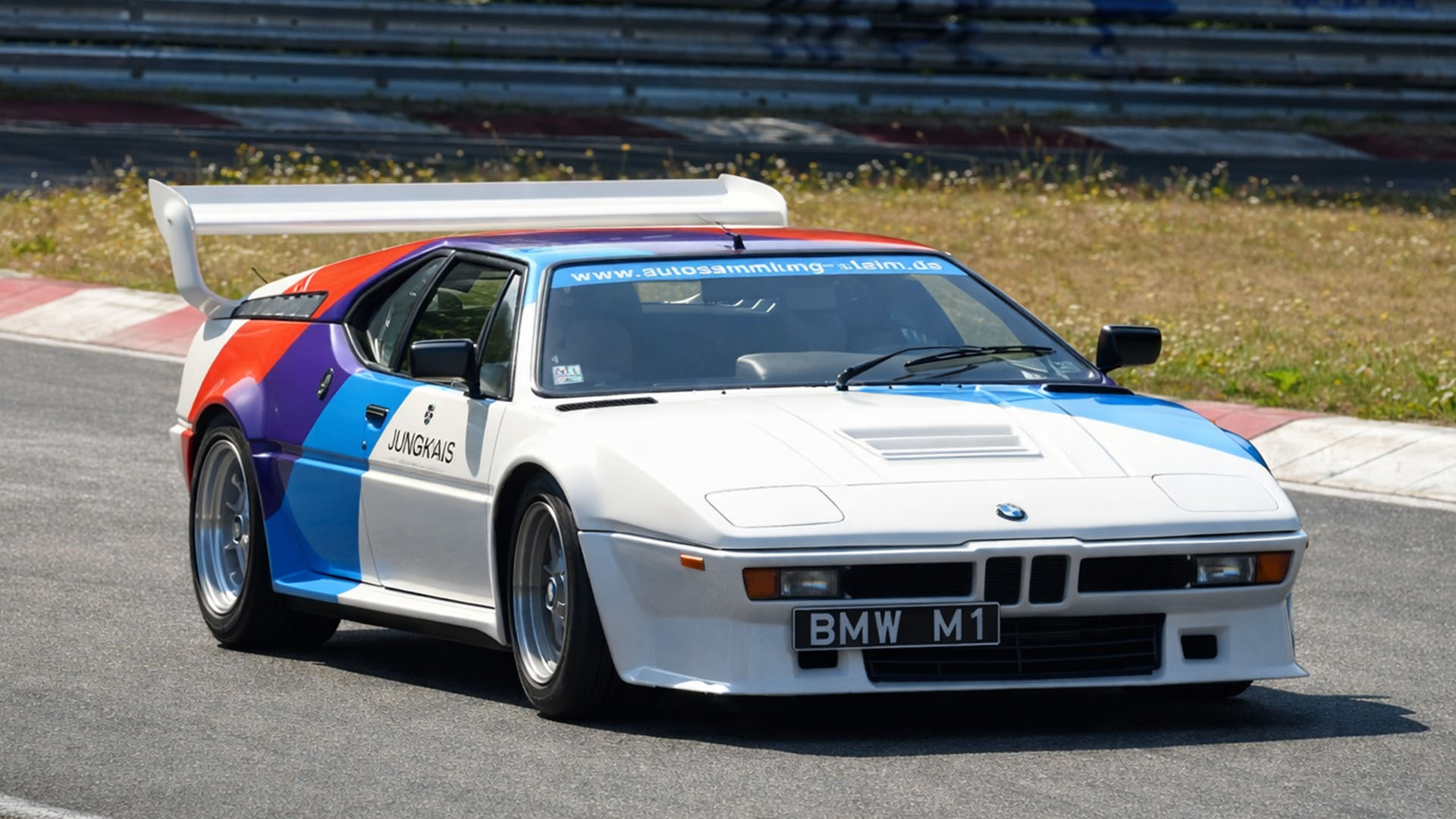 BMW M1 seen driving on Nordschleife during track day
