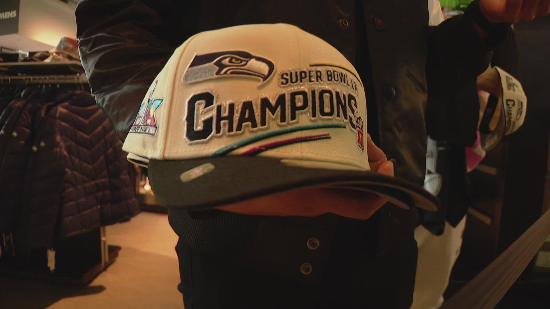 Seahawks fans shell out big bucks for championship gear
