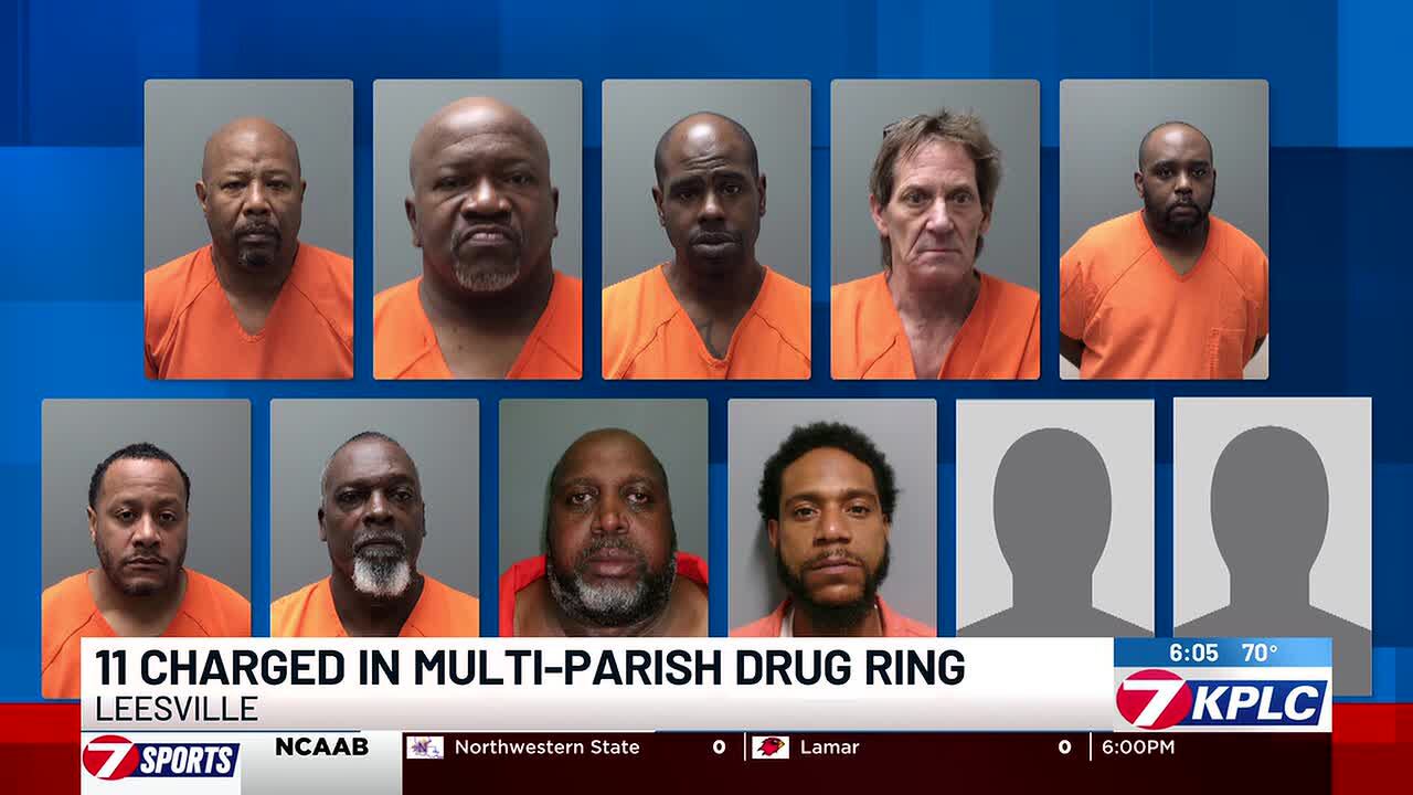 11 charged in multi-parish drug trafficking investigation
