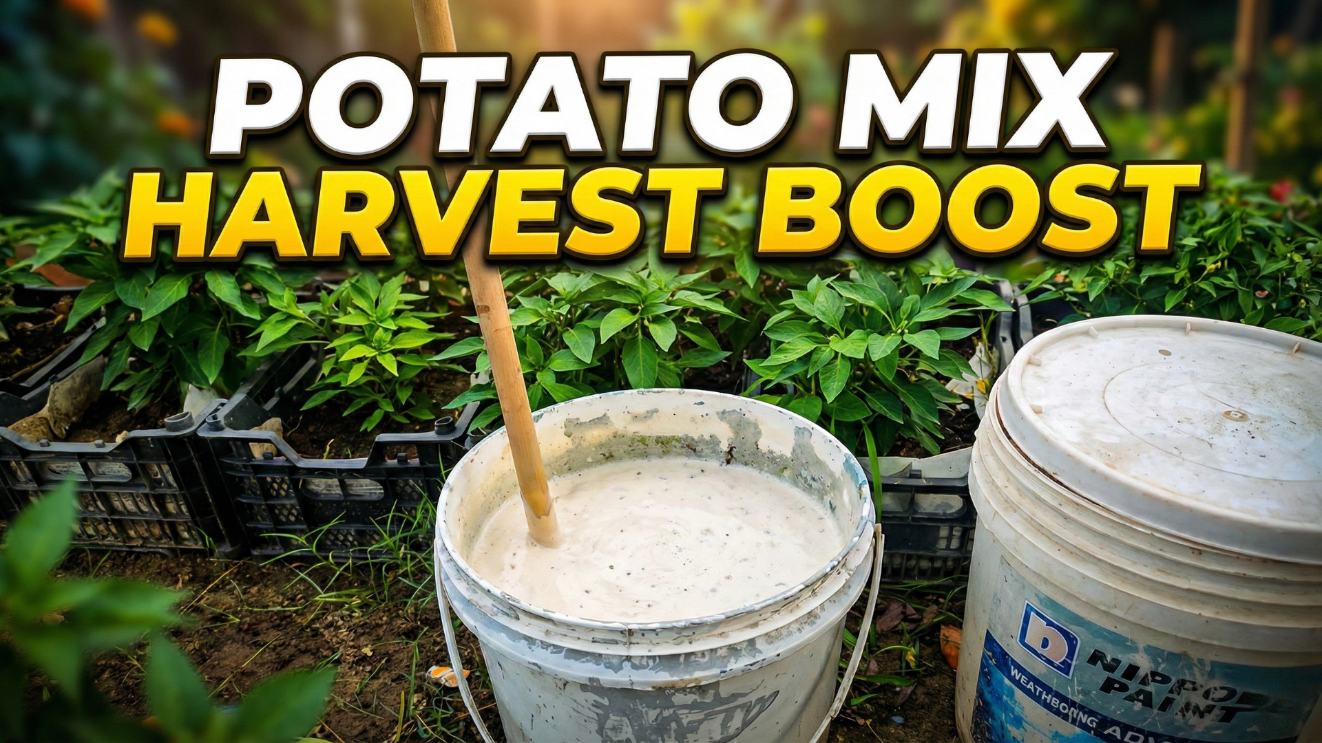 The potato mix that boosts tomato and cucumber growth