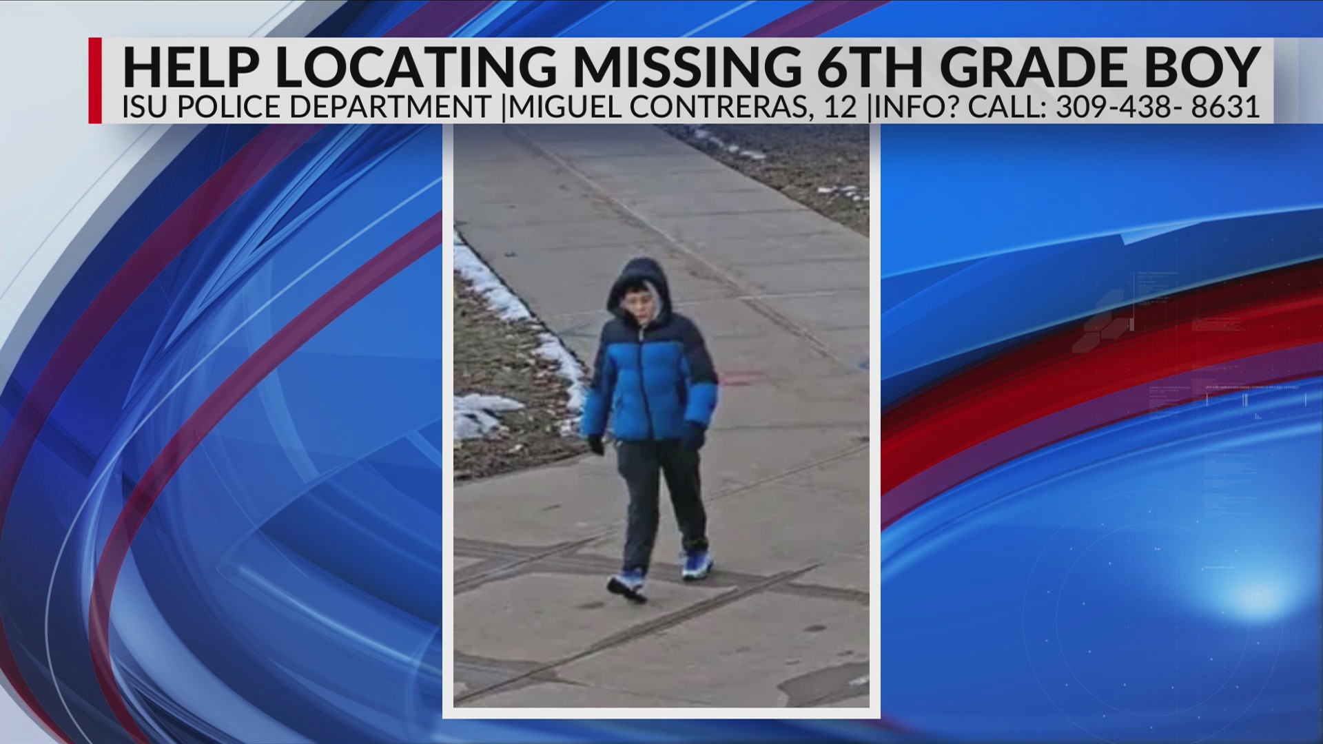 Police ask for help finding missing 12-year-old in Normal, Ill.