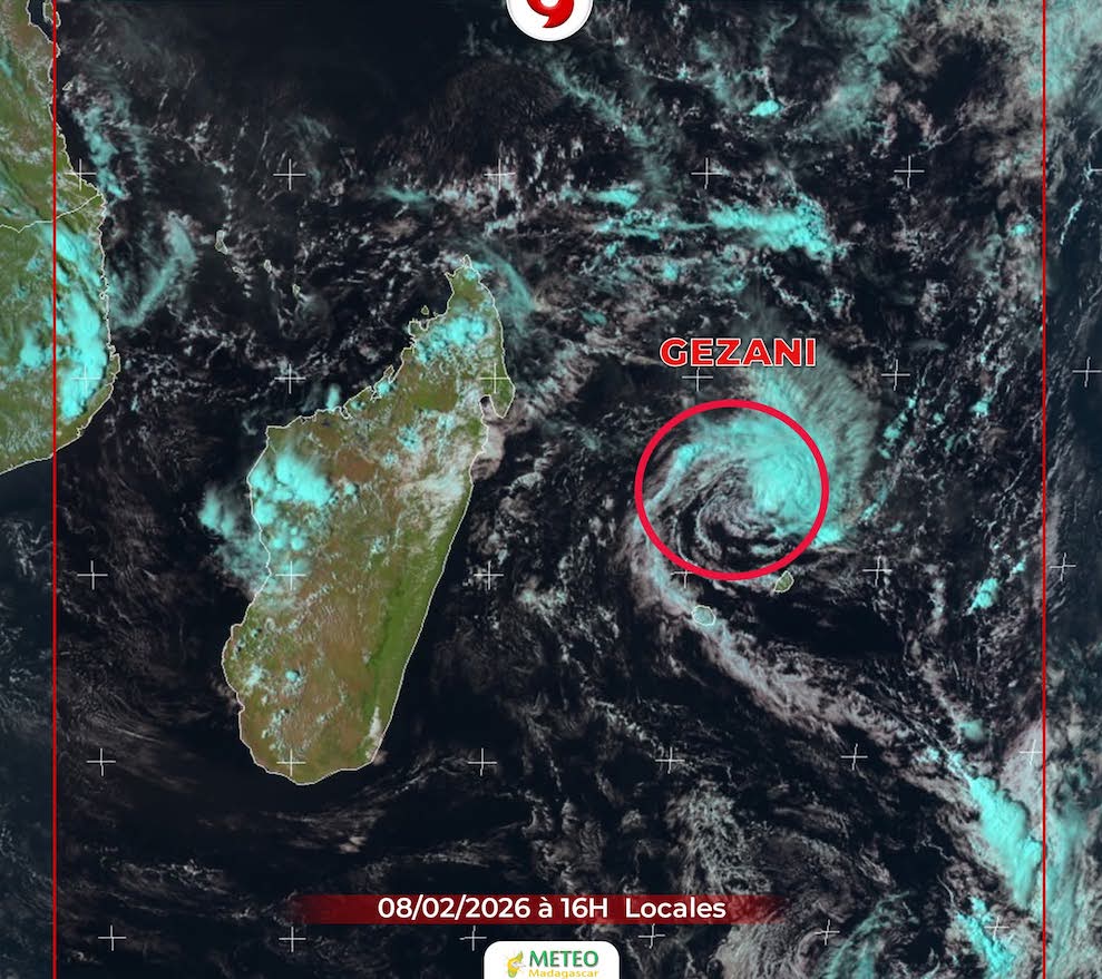 Cyclone - Gezani place l’Est en alerte