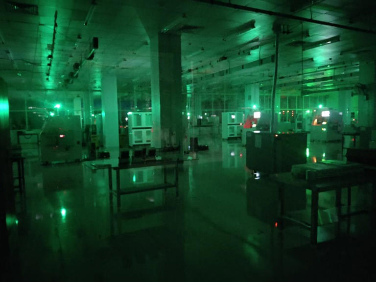 Inside India’s only dark factory in Tamil Nadu. Robots work all night ...