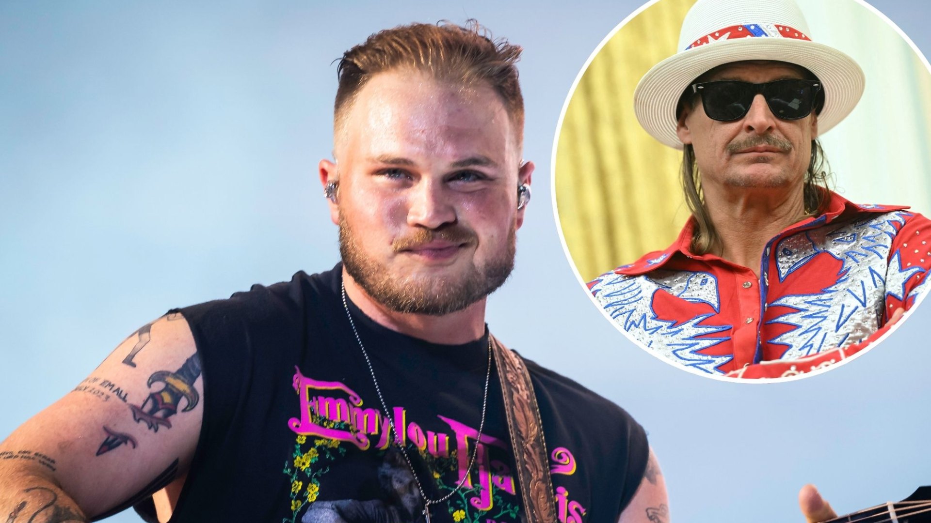 Zach Bryan reacts to Turning Point USA alternative SB LX halftime show