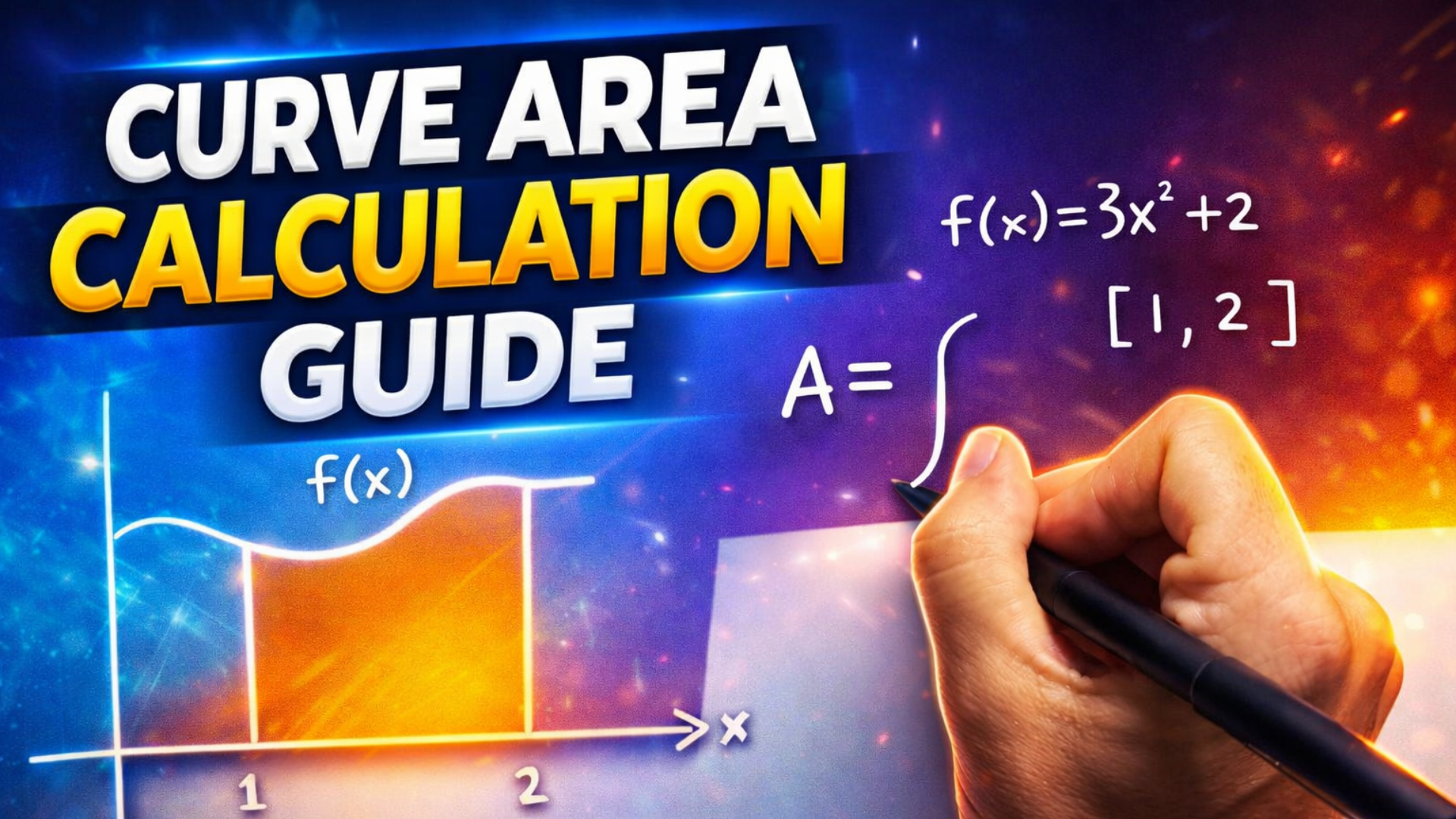 Learn how to find the area under a curve using integration