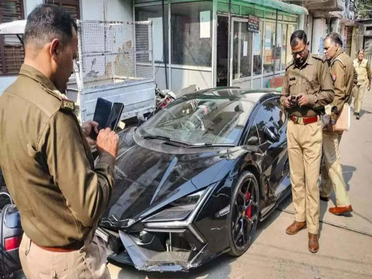 kk mishra tobacco Kanpur Lamborghini crash mystery: Was Shivam Mishra, tobacco tycoon KK  Mishra's son, driving Rs 10 crore