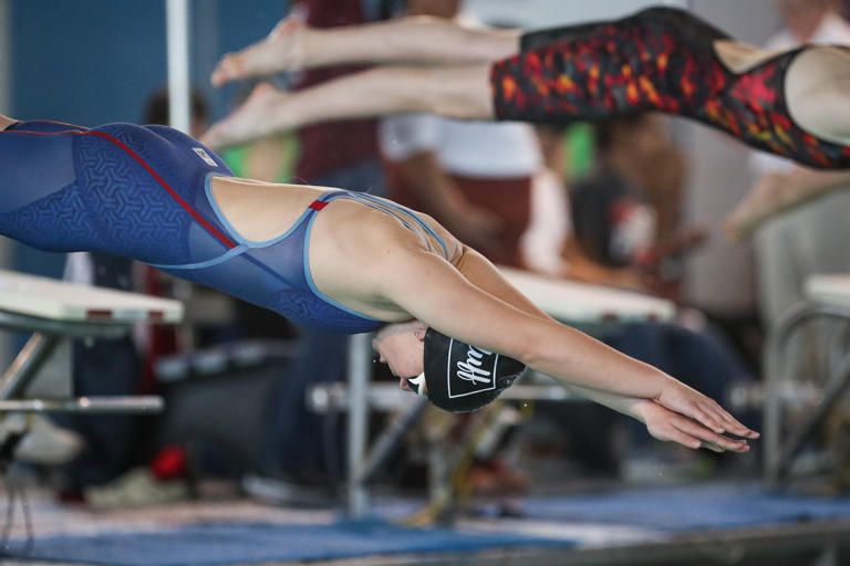 Corpus Christi high school swimming, 2026 regional results