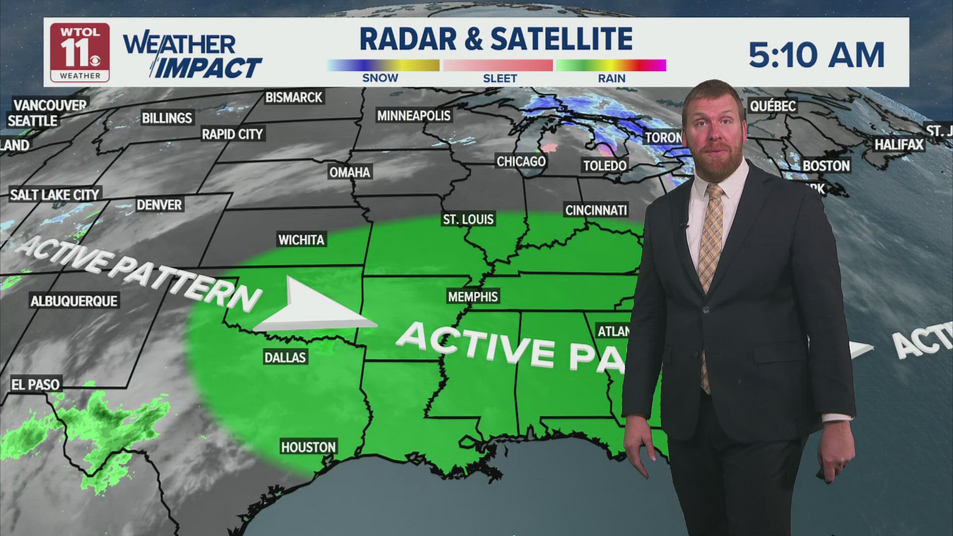 Tuesday to bring milder temps, quiet weather pattern | WTOL 11 Weather