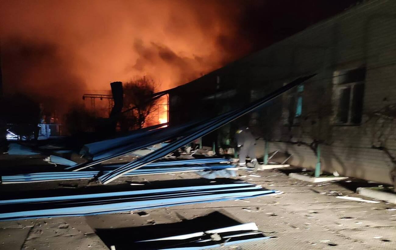 Russia strikes critical infrastructure in Ukraine's Odesa region: Fire ...