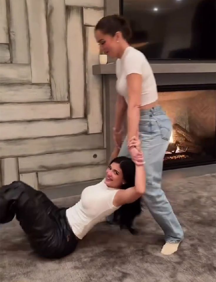 Kylie Jenner and Khloé Kardashian Kim Kardashian/Instagram