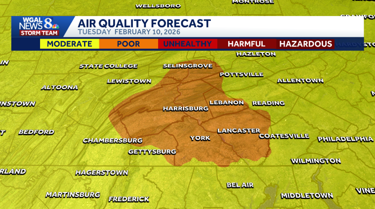 Code orange: Air quality alert in effect for parts of the Susquehanna ...